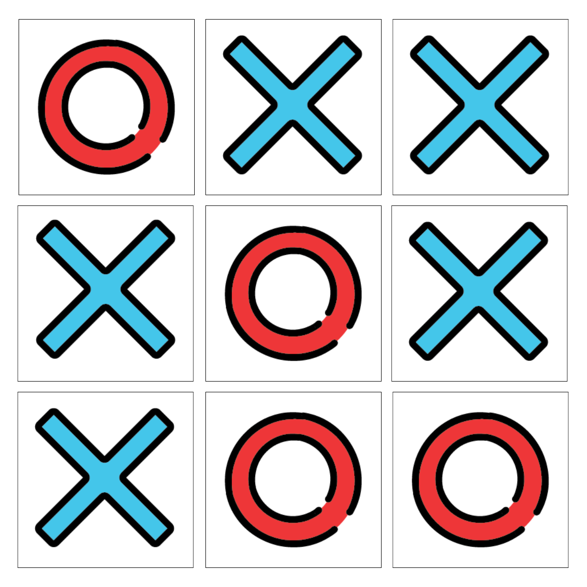 Magnetic Tic-Tac-Toe Set โ Fun for the Whole Family!
