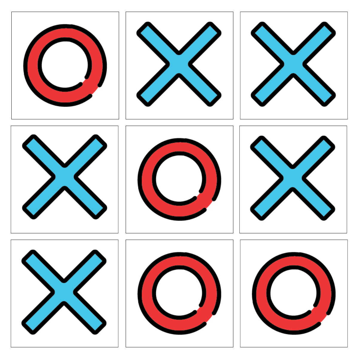 Magnetic Tic-Tac-Toe Set – Fun for the Whole Family!